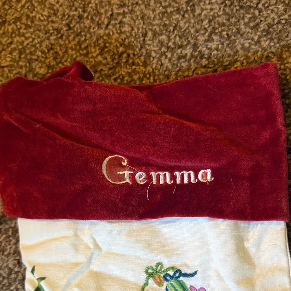 Pottery Barn Gemma Stocking